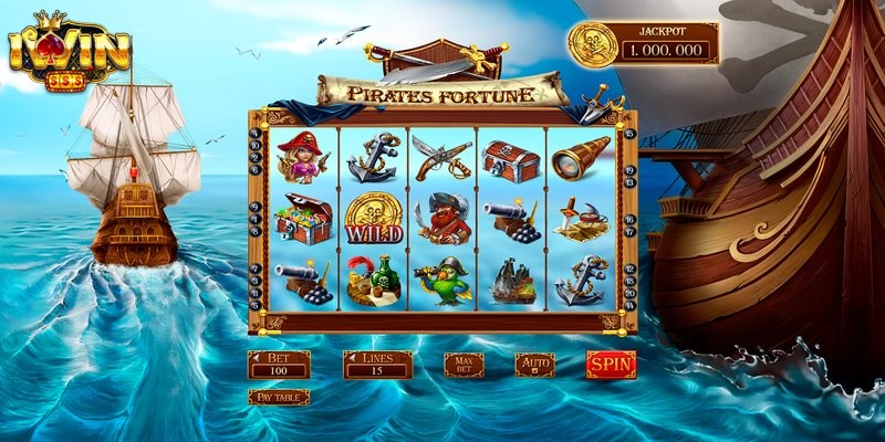 Pirate’s Fortune IWin - Săn Kho Báu Đại Dương Ăn Thưởng Lớn 2 Luật, các biểu tượng quan trọng trong Pirate’s Fortune