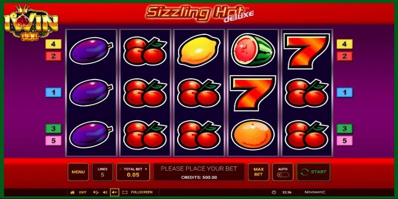 Sizzling Hot IWin - Trải Nghiệm Nổ Hũ Trái Cây Đẳng Cấp Nhất 2 Sizzling Hot ăn khách với nhiều ưu điểm hấp dẫn game thủ
