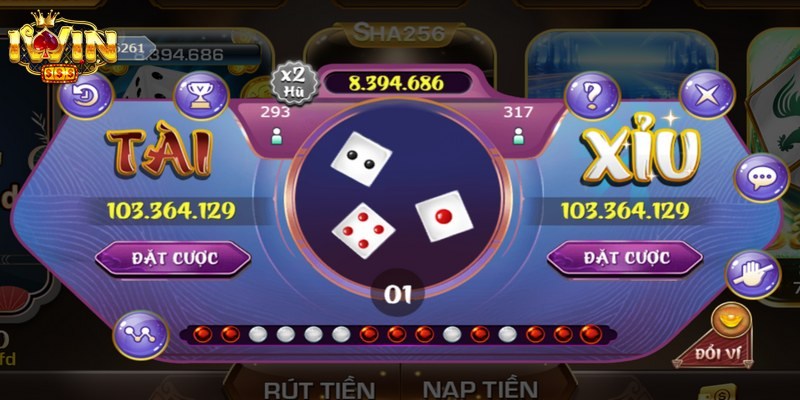 Tài Xỉu Mini iWin - Tựa Game Thống Trị Thị Trường 2 Lựa chọn game Tài xỉu mini iWiin ngay trên giao diện